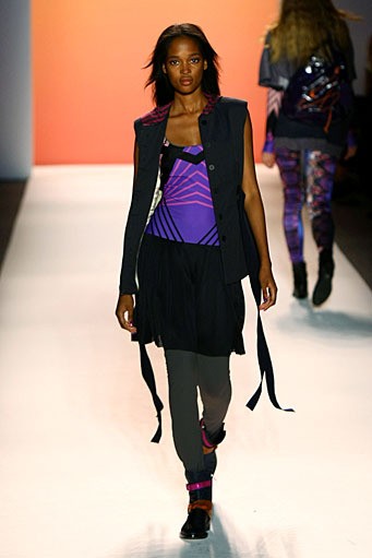 Nicole Miller, Spring/Summer 2012. New York Fashion Week Spring/Summer 2012. [Photo by Neilson Barnard/Getty Images for Mercedes-Benz Fashion Week]