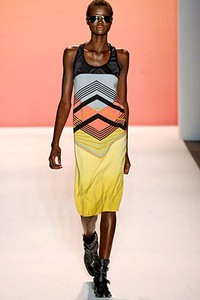 Nicole Miller, Spring/Summer 2012. New York Fashion Week Spring/Summer 2012. [Photo by Neilson Barnard/Getty Images for Mercedes-Benz Fashion Week]