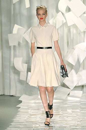 Jason Wu, Spring/Summer 2012. New York Fashion Week Spring/Summer 2012. [Photo by Mike Coppola/Getty Images]