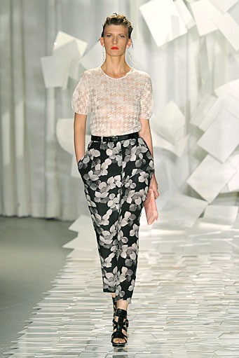 Jason Wu, Spring/Summer 2012. New York Fashion Week Spring/Summer 2012. [Photo by Mike Coppola/Getty Images]
