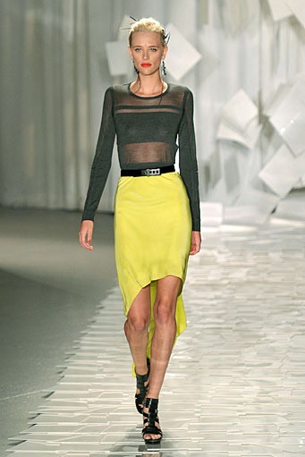 Jason Wu, Spring/Summer 2012. New York Fashion Week Spring/Summer 2012. [Photo by Mike Coppola/Getty Images]