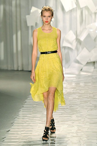 Jason Wu, Spring/Summer 2012. New York Fashion Week Spring/Summer 2012. [Photo by Mike Coppola/Getty Images]