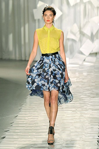 Jason Wu, Spring/Summer 2012. New York Fashion Week Spring/Summer 2012. [Photo by Mike Coppola/Getty Images]