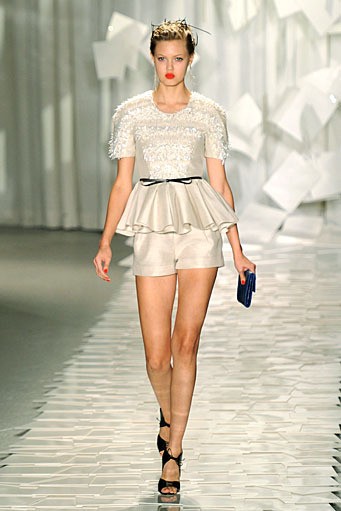 Jason Wu, Spring/Summer 2012. New York Fashion Week Spring/Summer 2012. [Photo by Mike Coppola/Getty Images]