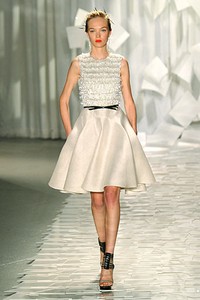 Jason Wu, Spring/Summer 2012. New York Fashion Week Spring/Summer 2012. [Photo by Mike Coppola/Getty Images]