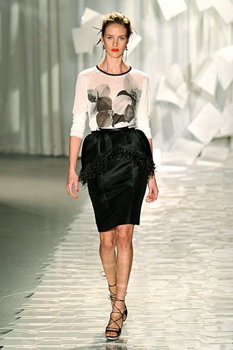 Jason Wu, Spring/Summer 2012. New York Fashion Week Spring/Summer 2012. [Photo by Mike Coppola/Getty Images]