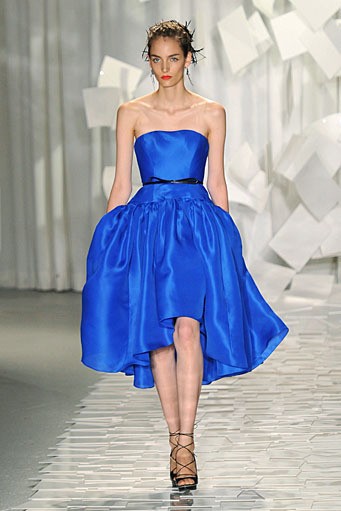 Jason Wu, Spring/Summer 2012. New York Fashion Week Spring/Summer 2012. [Photo by Mike Coppola/Getty Images]