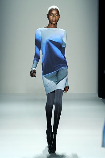 Nicole Miller, Fall/Winter 2011. New York Fashion Week Fall/Winter 2011. [Photo by Frazer Harrison/Getty Images for IMG]