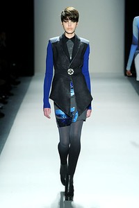 Nicole Miller, Fall/Winter 2011. New York Fashion Week Fall/Winter 2011. [Photo by Frazer Harrison/Getty Images for IMG]