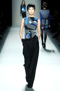 Nicole Miller, Fall/Winter 2011. New York Fashion Week Fall/Winter 2011. [Photo by Frazer Harrison/Getty Images for IMG]