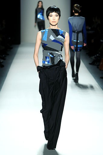 Nicole Miller, Fall/Winter 2011. New York Fashion Week Fall/Winter 2011. [Photo by Frazer Harrison/Getty Images for IMG]