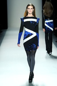 Nicole Miller, Fall/Winter 2011. New York Fashion Week Fall/Winter 2011. [Photo by Frazer Harrison/Getty Images for IMG]