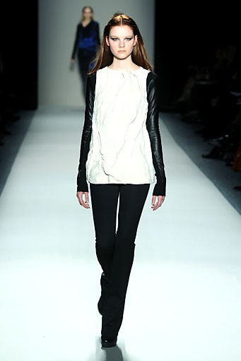 Nicole Miller, Fall/Winter 2011. New York Fashion Week Fall/Winter 2011. [Photo by Frazer Harrison/Getty Images for IMG]