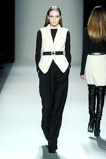 Nicole Miller, Fall/Winter 2011. New York Fashion Week Fall/Winter 2011. [Photo by Frazer Harrison/Getty Images for IMG]