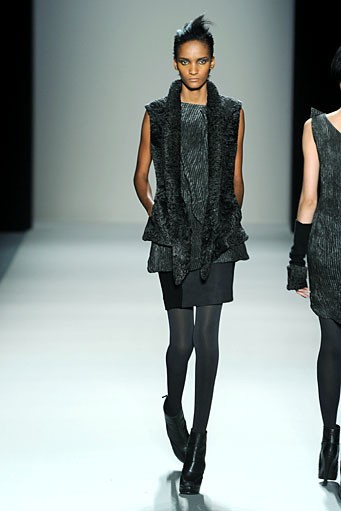 Nicole Miller, Fall/Winter 2011. New York Fashion Week Fall/Winter 2011. [Photo by Frazer Harrison/Getty Images for IMG]