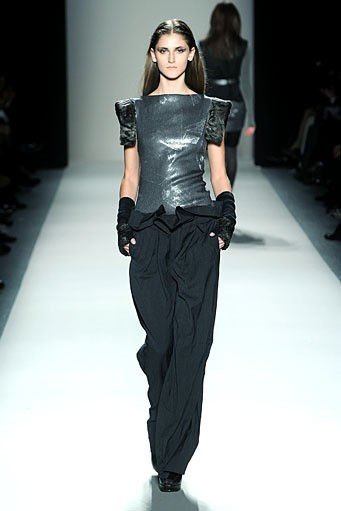 Nicole Miller, Fall/Winter 2011. New York Fashion Week Fall/Winter 2011. [Photo by Frazer Harrison/Getty Images for IMG]