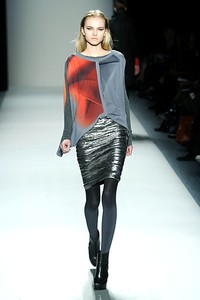 Nicole Miller, Fall/Winter 2011. New York Fashion Week Fall/Winter 2011. [Photo by Frazer Harrison/Getty Images for IMG]