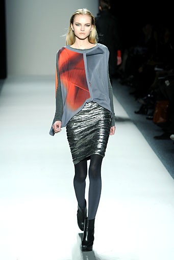 Nicole Miller, Fall/Winter 2011. New York Fashion Week Fall/Winter 2011. [Photo by Frazer Harrison/Getty Images for IMG]