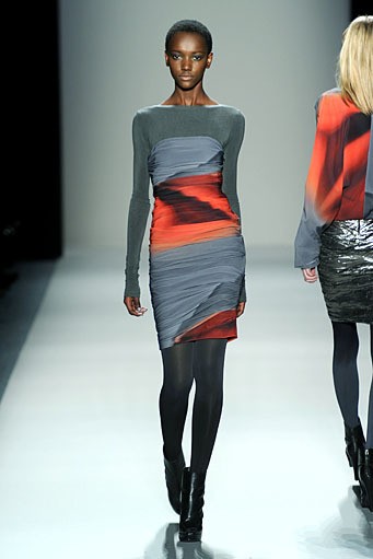 Nicole Miller, Fall/Winter 2011. New York Fashion Week Fall/Winter 2011. [Photo by Frazer Harrison/Getty Images for IMG]