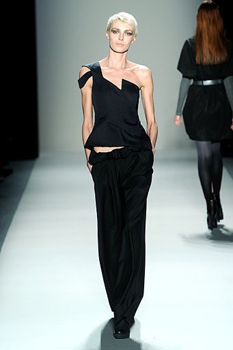 Nicole Miller, Fall/Winter 2011. New York Fashion Week Fall/Winter 2011. [Photo by Frazer Harrison/Getty Images for IMG]