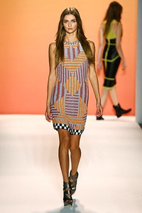 Nicole Miller, Spring/Summer 2012. New York Fashion Week Spring/Summer 2012. [Photo by Neilson Barnard/Getty Images for Mercedes-Benz Fashion Week]