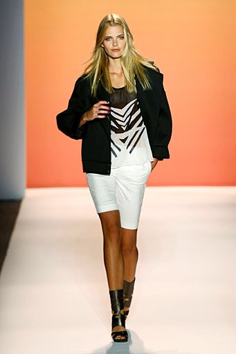 Nicole Miller, Spring/Summer 2012. New York Fashion Week Spring/Summer 2012. [Photo by Neilson Barnard/Getty Images for Mercedes-Benz Fashion Week]