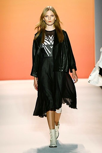 Nicole Miller, Spring/Summer 2012. New York Fashion Week Spring/Summer 2012. [Photo by Neilson Barnard/Getty Images for Mercedes-Benz Fashion Week]