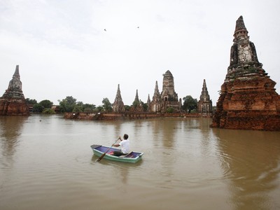 Situs Warisan Dunia Terendam Banjir
