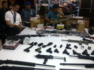 Upaya Penyelundupan Air Softgun Digagalkan