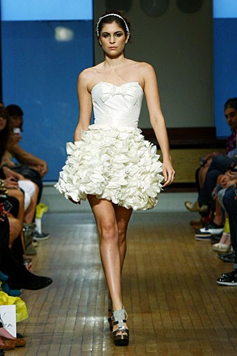 Leanne Marshall, Spring/Summer 2012. New York Fashion Week Spring/Summer 2012. [Photo by Neilson Barnard/Getty Images]