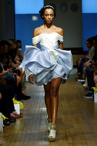 Leanne Marshall, Spring/Summer 2012. New York Fashion Week Spring/Summer 2012. [Photo by Neilson Barnard/Getty Images]