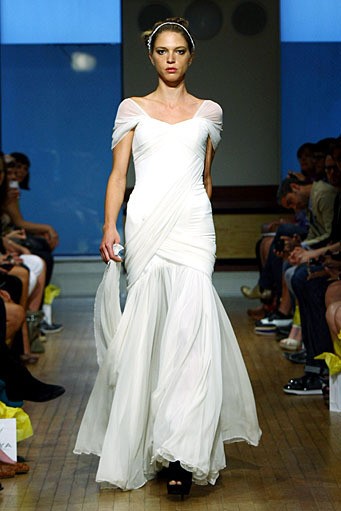 Leanne Marshall, Spring/Summer 2012. New York Fashion Week Spring/Summer 2012. [Photo by Neilson Barnard/Getty Images]