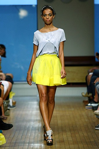 Leanne Marshall, Spring/Summer 2012. New York Fashion Week Spring/Summer 2012. [Photo by Neilson Barnard/Getty Images]