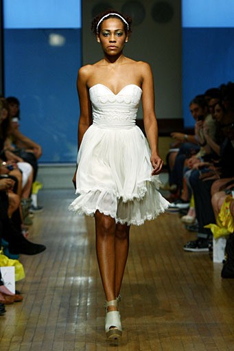Leanne Marshall, Spring/Summer 2012. New York Fashion Week Spring/Summer 2012. [Photo by Neilson Barnard/Getty Images]