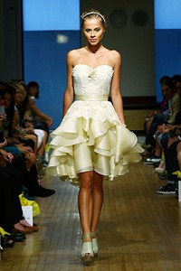 Leanne Marshall, Spring/Summer 2012. New York Fashion Week Spring/Summer 2012. [Photo by Neilson Barnard/Getty Images]