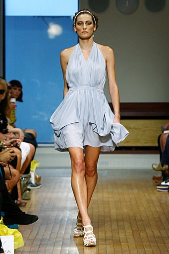 Leanne Marshall, Spring/Summer 2012. New York Fashion Week Spring/Summer 2012. [Photo by Neilson Barnard/Getty Images]