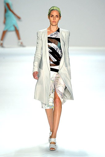 Narciso Rodriguez, New York Fashion Week. New York Fashion Week Spring/Summer 2012. [Photo by Frazer Harrison/Getty Images for Mercedes-Benz Fashion Week]