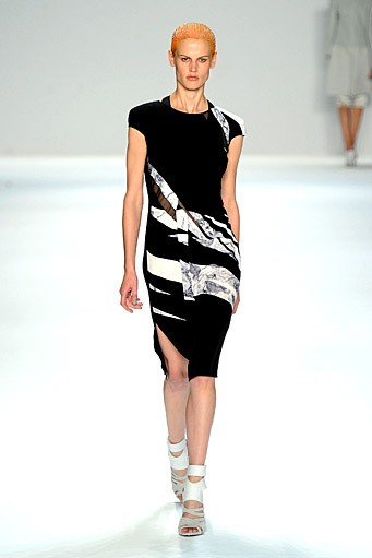 Narciso Rodriguez, New York Fashion Week. New York Fashion Week Spring/Summer 2012. [Photo by Frazer Harrison/Getty Images for Mercedes-Benz Fashion Week]