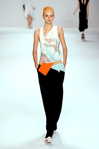 Narciso Rodriguez, New York Fashion Week. New York Fashion Week Spring/Summer 2012. [Photo by Frazer Harrison/Getty Images for Mercedes-Benz Fashion Week]