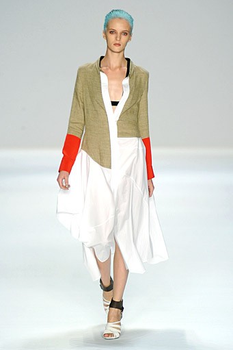 Narciso Rodriguez, New York Fashion Week. New York Fashion Week Spring/Summer 2012. [Photo by Frazer Harrison/Getty Images for Mercedes-Benz Fashion Week]