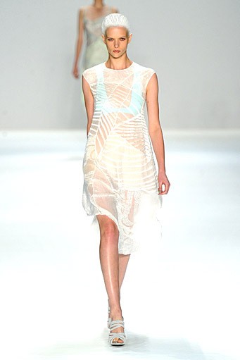 Narciso Rodriguez, New York Fashion Week. New York Fashion Week Spring/Summer 2012. [Photo by Frazer Harrison/Getty Images for Mercedes-Benz Fashion Week]