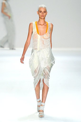 Narciso Rodriguez, New York Fashion Week. New York Fashion Week Spring/Summer 2012. [Photo by Frazer Harrison/Getty Images for Mercedes-Benz Fashion Week]