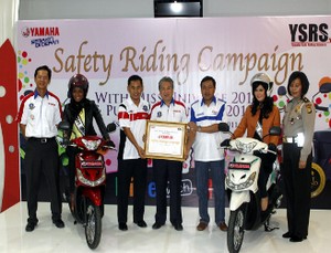 Gaet Ratu Sejagat, Yamaha Ajak Safety Riding