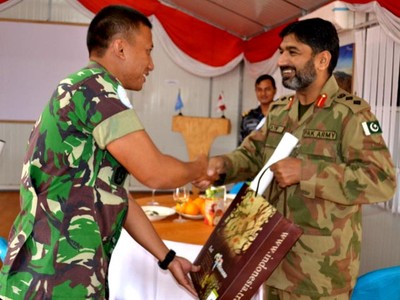 Pejabat MONUSCO Kunjungi Satgas Kizi TNI
