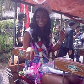 Diajak ke Lembang, Miss Universe Speechless