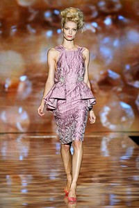 Badgley & Mischka, Spring/Summer 2012. New York Fashion Week Spring/Summer 2012. [Photo by Peter Michael Dills/Getty Images for Mercedes-Benz Fashion Week]