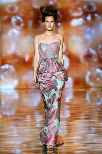 Badgley & Mischka, Spring/Summer 2012. New York Fashion Week Spring/Summer 2012. [Photo by Peter Michael Dills/Getty Images for Mercedes-Benz Fashion Week]