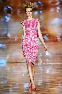 Badgley & Mischka, Spring/Summer 2012. New York Fashion Week Spring/Summer 2012. [Photo by Peter Michael Dills/Getty Images for Mercedes-Benz Fashion Week]