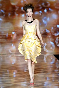 Badgley & Mischka, Spring/Summer 2012. New York Fashion Week Spring/Summer 2012. [Photo by Peter Michael Dills/Getty Images for Mercedes-Benz Fashion Week]