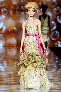 Badgley & Mischka, Spring/Summer 2012. New York Fashion Week Spring/Summer 2012. [Photo by Peter Michael Dills/Getty Images for Mercedes-Benz Fashion Week]